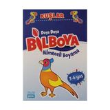 Talas Çocuk Doya Doya Bil Boya - Bilmeceli Boyama - Kuşlar - 3-4 Yaş
