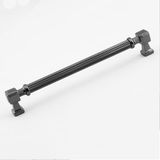 Talas Füme Çizgili Metal Lüks Kulp 192 mm 19.2 cm Mobilya Mutfak Çekmece Dolabı Dolap Kulpları Kulb