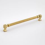 Talas Gold Altın Tırtıklı Metal Kulp 320 Mm Kapak Kulpu Dayanıklı Dolap Çekmece Mobilya Kulpları