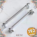 Talas Krom Cizgili Metal Kulp Kulpu 192 Mm Mobilya Cekmece Mutfak Dolabi Dolap Kulplari Kulbu