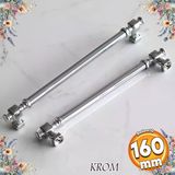 Talas Krom Duz Metal Kulp Kulpu 160 Mm Mobilya Cekmece Mutfak Dolabi Dolap Kulplari Kulbu