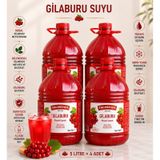 Talaszade Gilaburu Suyu 5 L X 4 Adet - Şeker İlavesiz. Koruyucu İçerir - Güven Bitkisel