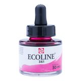 TALENS 11253611 Ecoline 30ml, Cam Şişe, Light Rose
