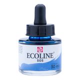 TALENS 11255051 Ecoline 30ml, Cam Şişe, Ultramarine Light