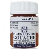 Talens 411 Burnt Sienna 16 ml Cam Şişe Guaj Boya