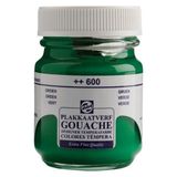 Talens 600 Green 10x16 ml Cam Şişe Guaj Boya