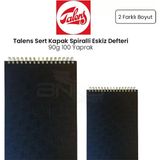 Talens 90 g 100 Yaprak Sert Kapak Spiralli Eskiz Defteri