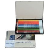 Talens 97740012 Van Gogh 12'li Metal Kutu Sulu Boya Kalemi
