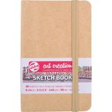 Talens 9x14 cm 140 g 80 Yaprak Pastel Renkler Art Creation Sketch Book