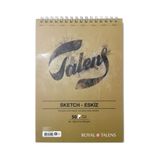Talens A5 50 Yaprak 90 g Üstten Spiralli Sketch Eskiz Defteri