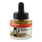 Talens Amsterdam 30 ml 802 Light Gold Akrilik Mürekkep