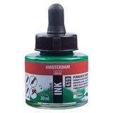 Talens Amsterdam 619 Permanent Green Deep 30 ml Sıvı Akrilik Mürekkep Boya