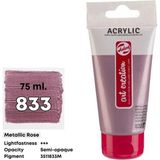 Talens Art Creation 75 ml Metallic Rose 833 Akrilik Boya