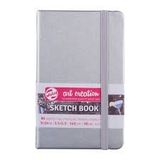 Talens Art Creation Shiny Silver 80 Yaprak 140 gr 9x14 cm Sketch Book Eskiz Defteri