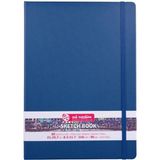 Talens Art Creation Sketchbook Sert Kapak Eskiz Defteri 80 Yaprak 140 gr 21 x 29,7 cm Navy Blue