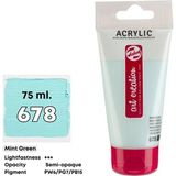 Talens Artcreation Akrilik Boya 75ML - N:678 Mint Green