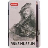 Talens Bruynzeel Rembrant Dereceli Karakalem Eskiz Çizim Seti 12 Li Metal Kutulu