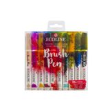 Talens Ecoline Brush Pen 10 Renk Fashion Colors Fırça Uçlu Çizim Kalemi Seti