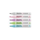Talens Ecoline Brush Pen 5 Renk Pastel Fırça Uçlu Çizim Kalemi Seti
