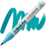 Talens Ecoline Brush Pen 522 Turquoise Blue Fırça Uçlu Çizim Kalemi