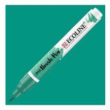 Talens Ecoline Brush Pen 602 Deep Green Fırça Uçlu Çizim Kalemi
