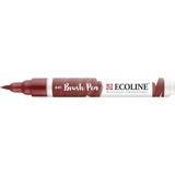 Talens Ecoline Mahogany Fırça Uçlu Sulu Boya Kalemi