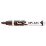 Talens Ecoline Sepia Deep Fırça Uçlu Sulu Boya Kalemi