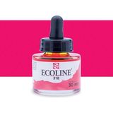 Talens Ecoline Sıvı 30 ML Carmine 318 Sulu Boya Mürekkep