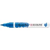Talens Ecoline Ultramarine Light Fırça Uçlu Sulu Boya Kalemi