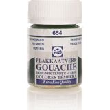 Talens Gouache Extra Fine Quality Bottle Guaj Boya 16ML 654 Fir Green (10 Lu Paket) - Yok