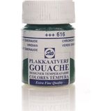 Talens Gouache Jar 16 ml Guaj Boya Viridian (10 Lu Paket) - Yok