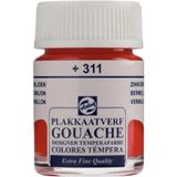 Talens Gouache Jar 16ml Guaj Boya, Vermilion 311 8712079055271