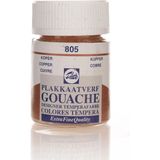 Talens Gouache Jar Guaj Boya 16ML Copper (10 Lu Paket) - Yok