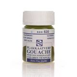 Talens Gouache Jar Guaj Boya 16Ml Olive Green (10 Lu Paket)