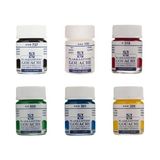 Talens Guaj Boya 16 ml 6'lı Set - Siyah 737, Beyaz 100, Kırmızı 318, Yeşil 600, Mavi 501, Sarı 200