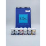 Talens Guaj Boya 16ML 6lı ve Fabriano A5 Mix Media - Renkli