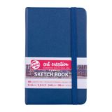 ターレンスジャパン(Talens Japan) Tarens T9314-231M Sanat Kreasyonları Eskiz Defteri, Çizim Defteri, 3,5 x 5,5 inç (9 x 14 cm), Lacivert, Kalın, 140 g/m2), İnce, Asitsiz Kağıt, 80 Yaprak Ciltli