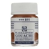 Talens No.811 16 ml Metalik Bronz Guaj Boya