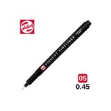 Talens Pigment Fineliner Teknik Çizim Kalemi Siyah 05 (0.45Mm) /