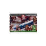 TALENS RESİM DEFTERİ 25 x 35-160 GR - 15 YP - SPİRALLİ
