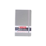 Talens Sketchbook Sert Kapak Eskiz Çizim Defteri 13X21 Cm. 140 Gr. 80 Yp. Metalik Gümüş