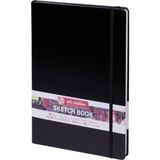 Talens Sketchbook Sert Kapak Eskiz Çizim Defteri 21 x 29 cm. A4 140 gr 80 Yaprak Siyah