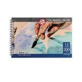 Talens Spiralli 200 gr 25x35 cm 15 Yaprak Çok Amaçlı Blok