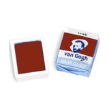 Talens Van Gogh 1/2 Tablet Sulu Boya 411 Burnt Sienna Zengin Renk ve Kalite