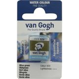Talens Van Gogh 1/2 Tablet Sulu Boya 620 Olive Green