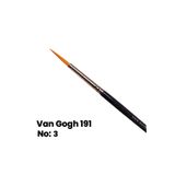 Talens Van Gogh 191 Seri Yuvarlak Uçlu No: 3 Sulu Boya Fırçası