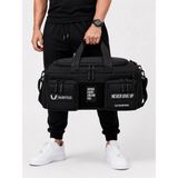 Talentteles Duffle Black 45L Spor Çantası - 000-Siyah