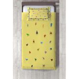Talia Home alfabe Öğretici Çocuk Odası Yatak Örtüsü TLAY-108 - 247 x 220 cm - Sarı