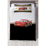 Talia Home arabalı Mcqueen Desenli Yatak Örtüsü TLAY-267 - 404 x 220 cm - Siyah