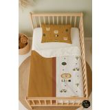 Talia Home Aslan Lion Desenli Bebek Beşik Nevresim Takımı Çarşaflı Tlabn-011